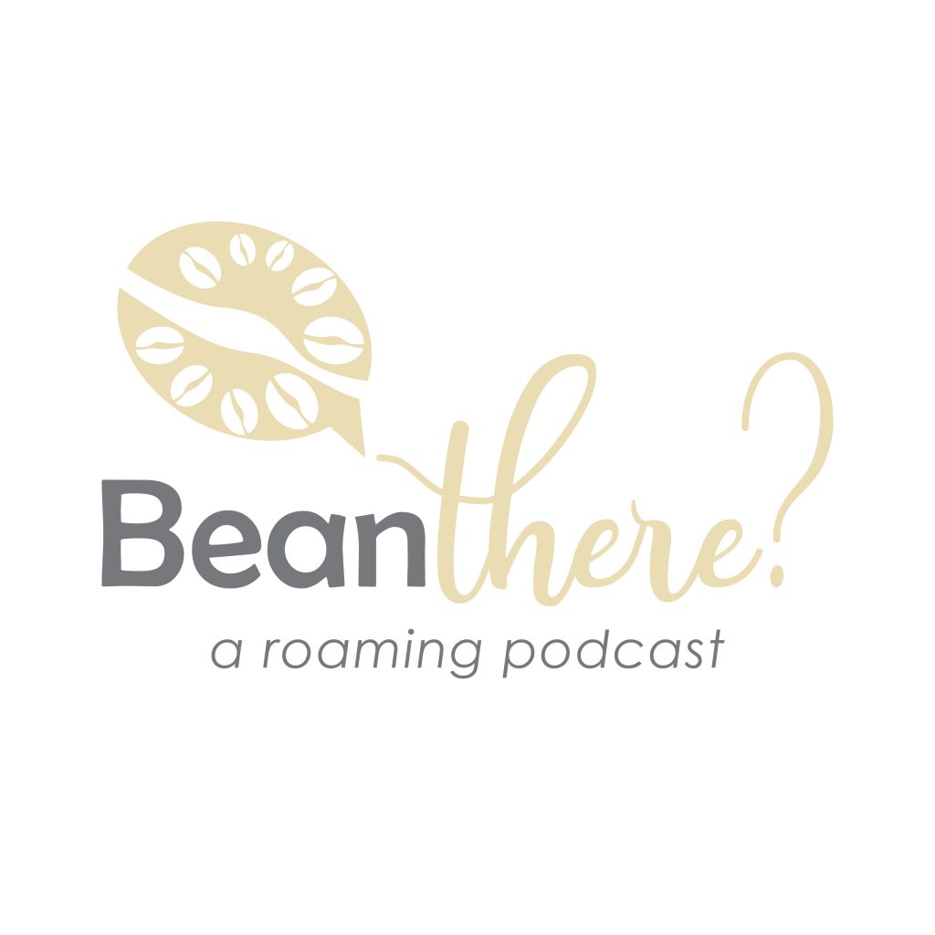 BeanThere? Podcast branding